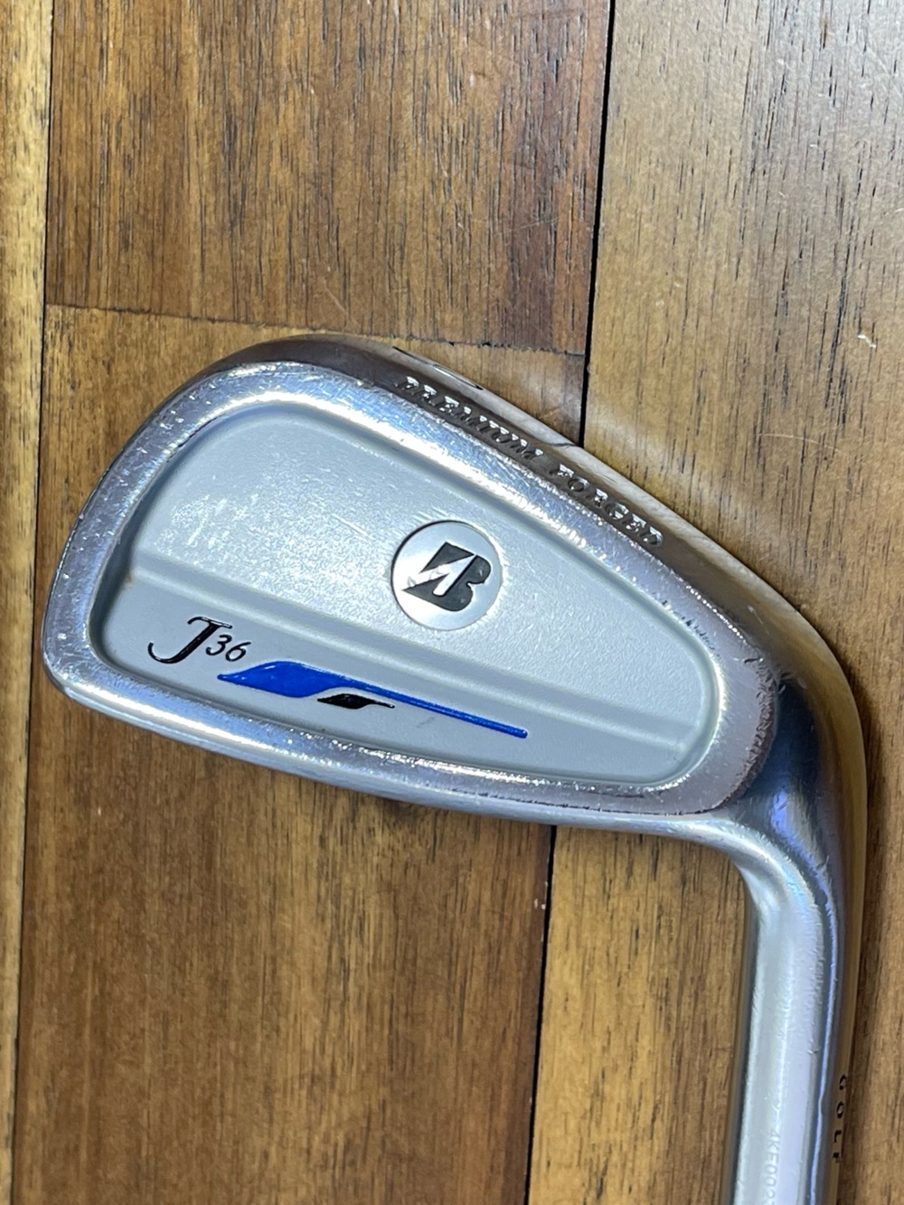 Bridgestone J36 Forged 9 Iron - Silver with Blue Accent
